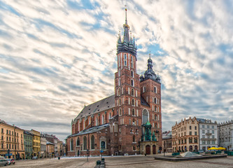 Fototapeta St. Mary's Basilica Krakow obraz
