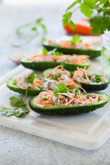 stuffed cucumber