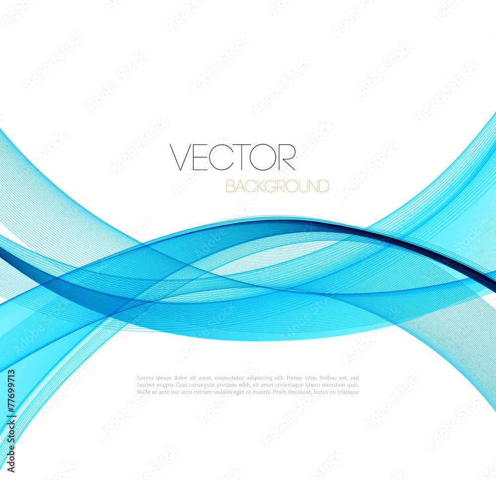 Poster abstract curved lines background. template brochure design