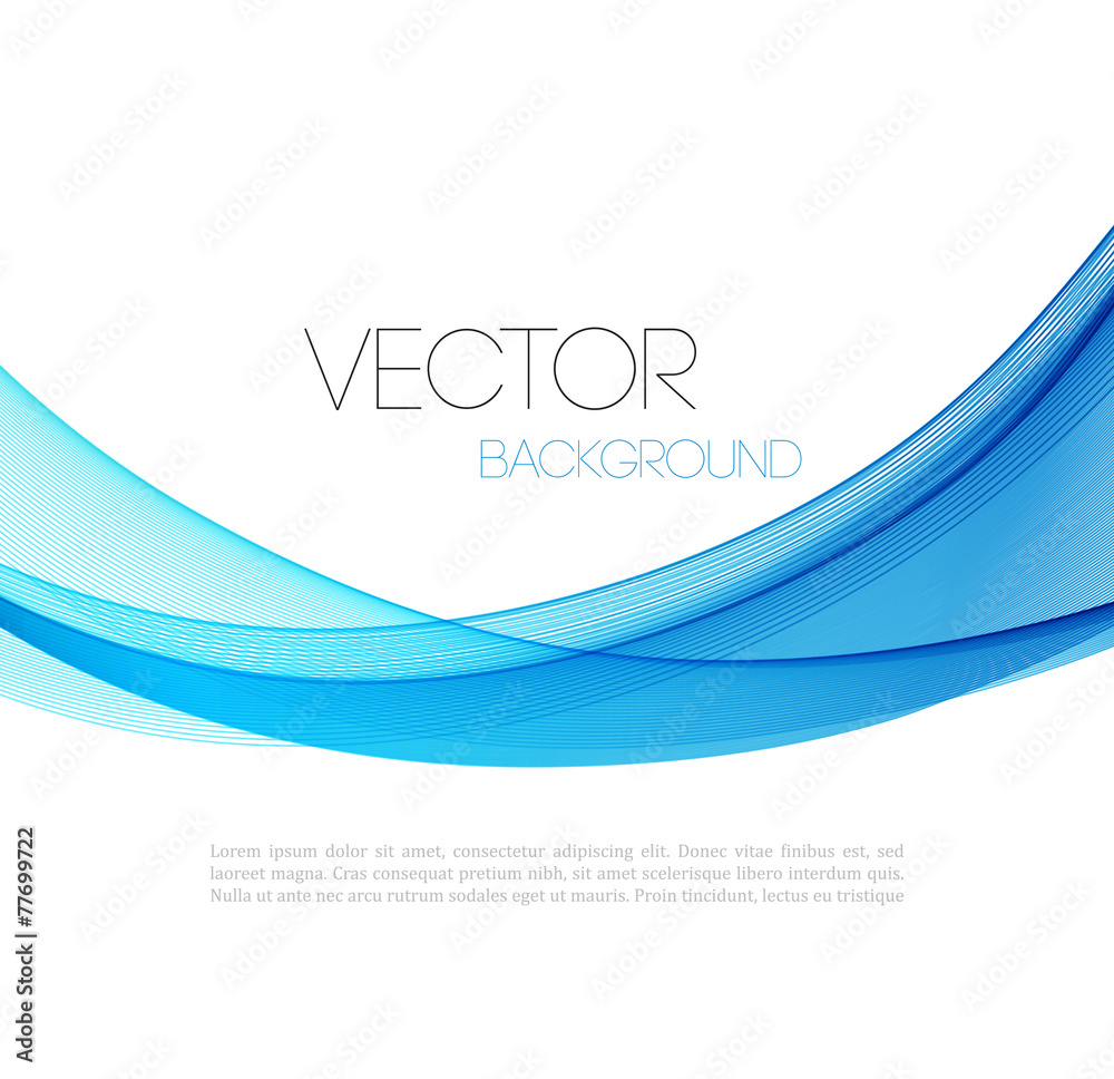 Poster abstract curved lines background. template brochure design