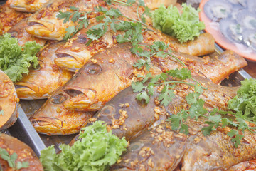 Grilled fish