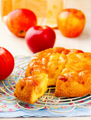 homemade apple caramel apples pie