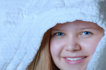 Obraz premium Portrait Eis Look