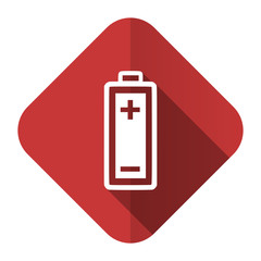 Obraz premium battery flat icon power sign