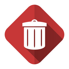 recycle flat icon recycle bin sign