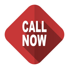 call now flat icon