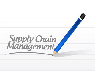 supply chain management message sign