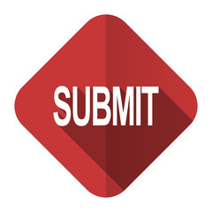 submit flat icon