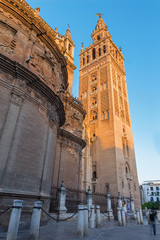 Fototapeta na wymiar Seville - Cathedral de Santa Maria de la Sede
