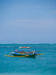 Fototapeta premium Fishing boat in Bali