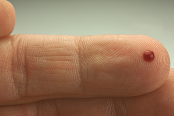 drop of blood