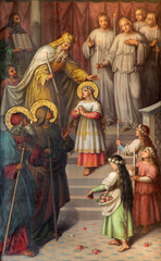 Obraz premium Vienna - Presentation of Virgin Mary in the Temple