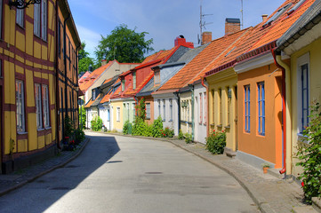 Fototapeta na wymiar Summer in Ystad