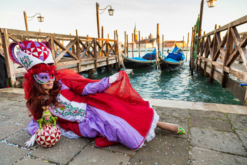 Obraz premium Carnevale Venezia