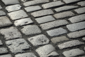 grau pflaster klinker Steine