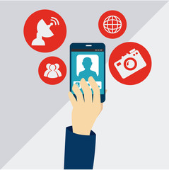 Technology design, vector illustration.