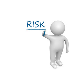 Risk  drawn by a white man