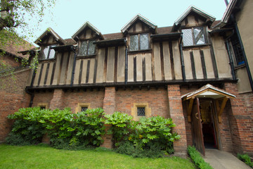 Fototapeta premium Shakespeare's birthplace at Stratford upon avon