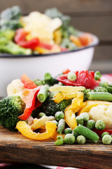 Frozen vegetables