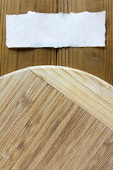 Chopping cutting board round shape