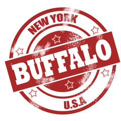 Buffalo stamp
