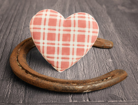 heart and  horseshoe