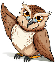 Obraz premium A wise owl