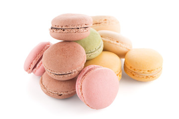 Colorful French Macarons