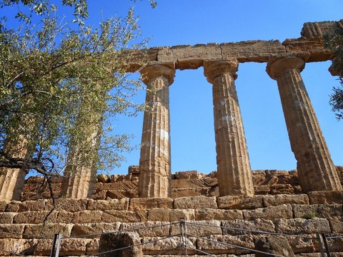 Greek ruins,