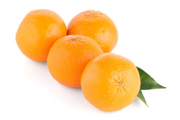 Ripe tangerine or mandarin