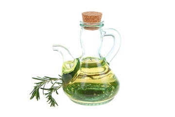 Obraz na płótnie Canvas Rosemary and olive oil