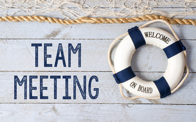 Team Meeting - Welcome on Board