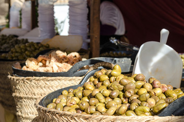 aceitunas del mercado