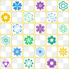 Colorful Flower Pattern