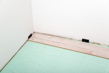 Laminat verlegen