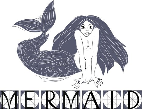 Mermaid with title