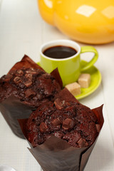 muffins with candles