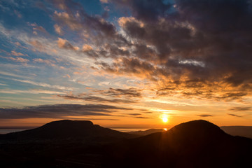Sunset landscape