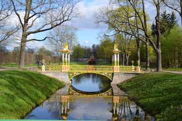 Bridge in the park.