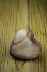 Wooden heart