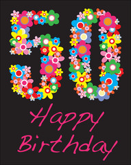 happy birthday fifty year