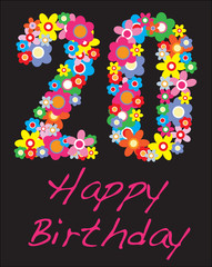 happy birthday twenty years
