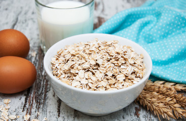 Oat flakes