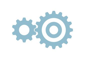 Industrial icon on white background