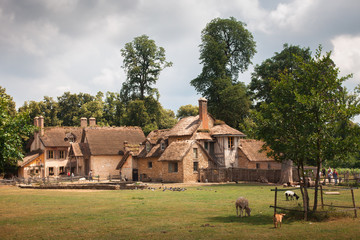 Farm Marie Antoinette in the park of Versailles © Anna Pakutina