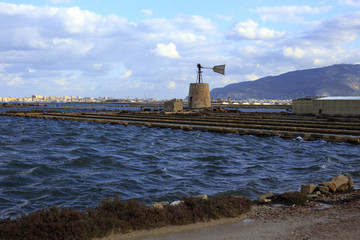 Salt Production in Sicily