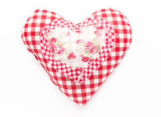 Vintage Valentine on a white background. Isolated.