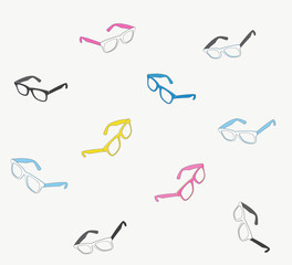 Pattern of sunglasses