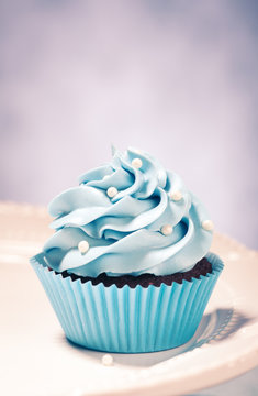 Blue Cupcake