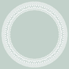 Damask Vector Orient Pattern